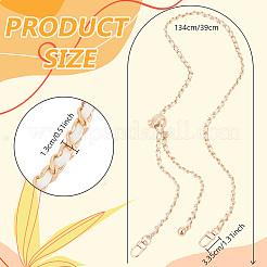 PU Leather Chain Bag Handles&nbsp;AJEW-WH0419-28A