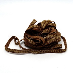 Polyester Lace Ribbon&nbsp;OCOR-WH0071-01A