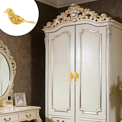 Bird Shaped Zinc Alloy Cabinet Knob&nbsp;FIND-WH0816-253G