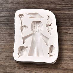 DIY Halloween Ornament Food Grade Silicone Statue Molds&nbsp;LS-DIY-G054-A01