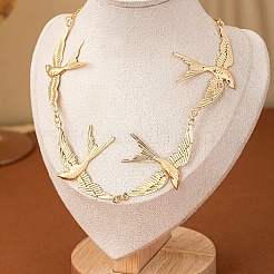 Alloy Link Chain Necklaces&nbsp;WG26FD1-01