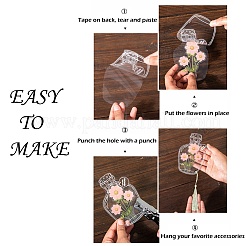 Bottle Waterproof PET Stickers Set&nbsp;DIY-G117-01A