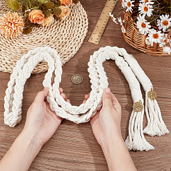 Macrame Cotton Cord Wrist Corsages for Wedding&nbsp;DIY-OC00004