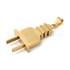 PVD Vacuum Plating 304 Stainless Steel Pendants&nbsp;STAS-L081-041G-1