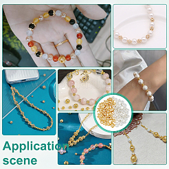 96Pcs 12 Styles Brass Hollow Beads&nbsp;KK-PH0013-13