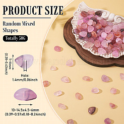 50G Transparent Acrylic Beads&nbsp;TACR-TA0001-62F