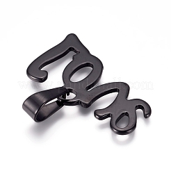 304 Stainless Steel Pendants&nbsp;STAS-I135-01B