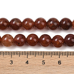 Natural Strawberry Quartz Beads Strands&nbsp;G-D342-A01-8mm