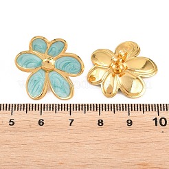Valentine's Day 304 Stainless Steel Enamel Stud Earrings for Women&nbsp;EJEW-K331-01G-02