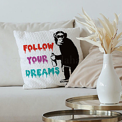 PET Hollow Out Drawing Painting Stencils&nbsp;DIY-WH0391-0902