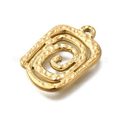PVD Vacuum Plating 201 Stainless Steel Pendants&nbsp;STAS-C111-01A-G