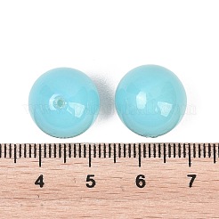 Electroplate Opaque Glass Beads&nbsp;GLAA-A044-01A