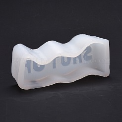 Wavy Letter Silicone Candle Mold&nbsp;DIY-Z015-03
