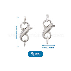 Brass Double Opening Lobster Claw Clasps&nbsp;FIND-TA0001-46P