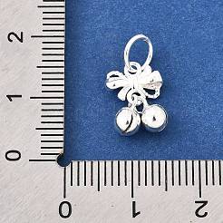 925 Sterling Silver Bowknot & Bell Charms&nbsp;STER-G046-02S