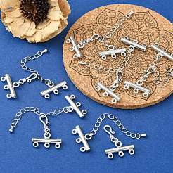 Brass Chain Extender and Lobster Claw Clasps&nbsp;KK-E259-N-NR