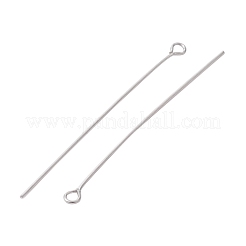 304 Stainless Steel Eye Pins&nbsp;STAS-YW0001-68