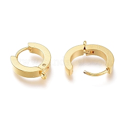 201 Stainless Steel Huggie Hoop Earrings Findings&nbsp;LS-STAS-A167-01A-G