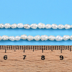 Natural Cultured Freshwater Pearl Beads Strands&nbsp;PEAR-N012-02X