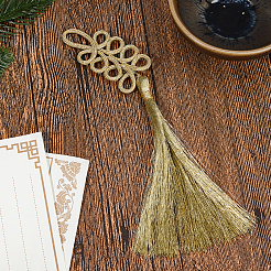 8Pcs Nylon Knot Tassel Pendant Decoration&nbsp;AJEW-FH0005-38