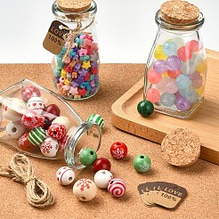 12Pcs 2 Styles Glass Bottle&nbsp;CON-YW0001-63