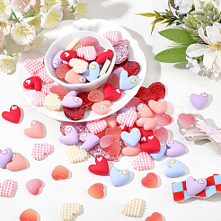 120Pcs 10 Style Resin Cabochons&nbsp;CRES-NB0001-29