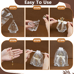 12Pcs Glass Perfume Refillable Bottles&nbsp;AJEW-GA0009-70