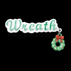 Christmas Theme Opaque Resin Cabochons&nbsp;CRES-D011-01B