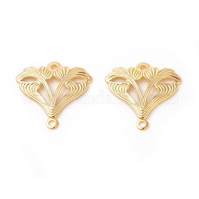 Brass Pendants&nbsp;X-KK-F772-08G-1