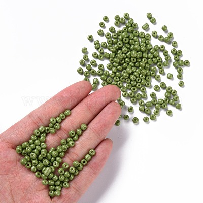 Baking Paint K9 Glass Seed Beads&nbsp;SEED-S003-K9-1