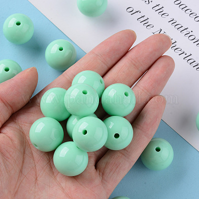 Opaque Acrylic Beads&nbsp;X-MACR-S370-C20mm-A05-1