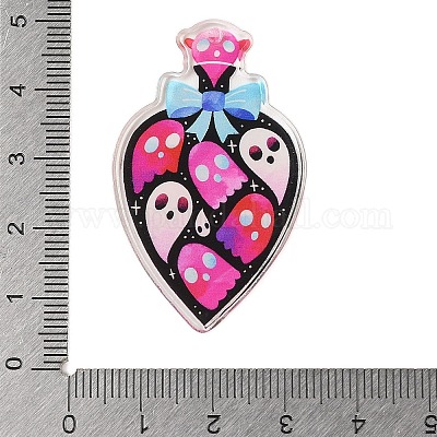 Halloween Theme Opaque Acrylic Pendants&nbsp;SACR-S034-02C-1