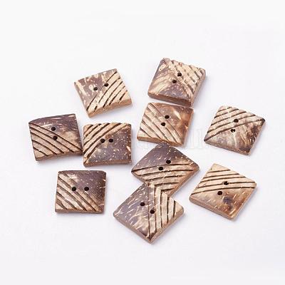 2-Hole Coconut Buttons&nbsp;COCB-L001-03-1