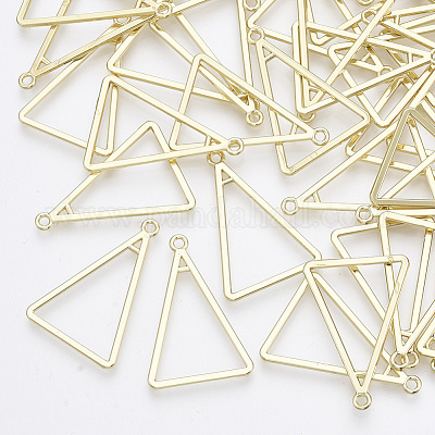 Alloy  2-Loop Link Pendants&nbsp;PALLOY-T067-128LG-1