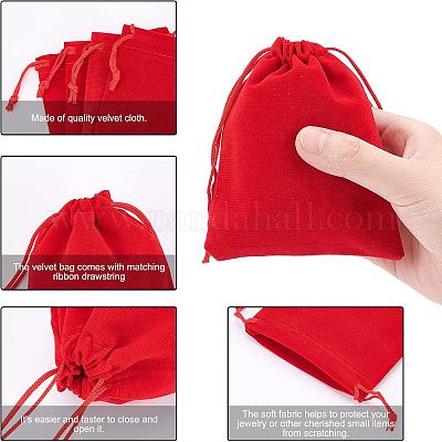 Rectangle Velvet Pouches&nbsp;TP-NB0001-34B-02-1