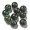 Handmade Lampwork Beads, Round, Sea Green, 20mm, Hole: 4mm