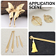 2Pcs Brass Sheet&nbsp;KK-SP0002-57B-7