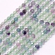 Natural Fluorite Beads Strands&nbsp;G-F509-38-3mm-1
