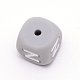 Silicone Alphabet Beads for Bracelet or Necklace Making&nbsp;SIL-TAC001-01A-N-2