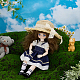 Straw Hat for Dolls&nbsp;DOLL-WH0002-42A-4