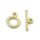 Rack Plating Alloy Toggle Clasps&nbsp;PALLOY-I216-24LG-1