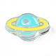 Transparent Acrylic Enamel Beads&nbsp;OACR-N130-022-2
