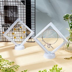 Polyethylene(PE) 3D Floating Frame Display Holder&nbsp;ODIS-FH0001-02B-02