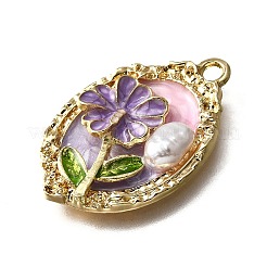 Alloy Enamel Pendants&nbsp;LS-ENAM-K076-13C-03