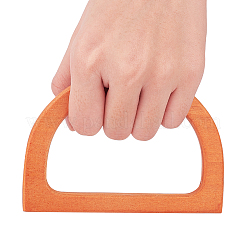 Wooden D Shape Handles Replacement&nbsp;FIND-PH0015-91