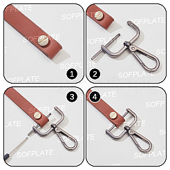 6Pcs Zinc Alloy Swivel Clasps&nbsp;FIND-SP0005-67A
