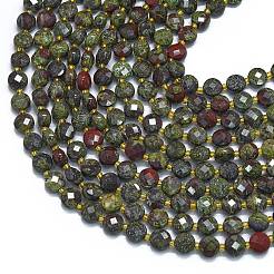 Natural Dragon Blood Beads Strands&nbsp;G-K389-B60-01