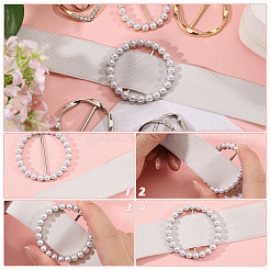 1Bag Iron with Crystal Rhinestone & Resin Brooches&nbsp;JEWB-CA0001-93