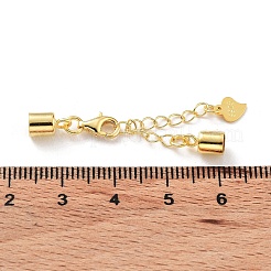 925 Sterling Silver Curb Chain Extender&nbsp;STER-G039-04C-G