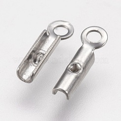 Tarnish Resistant 304 Stainless Steel Folding Crimp Ends&nbsp;STAS-K166-11P